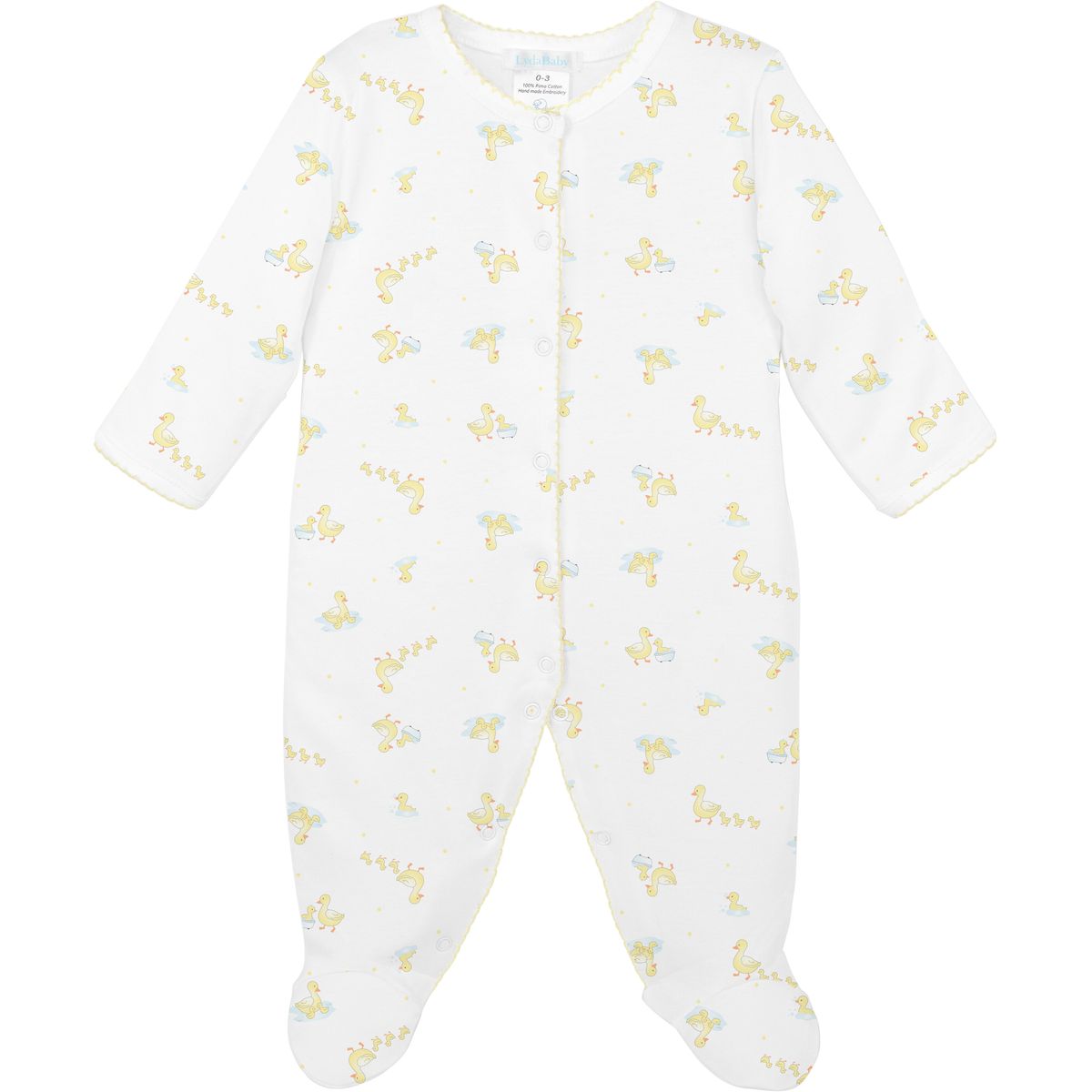 Bath Time Zipper Footie