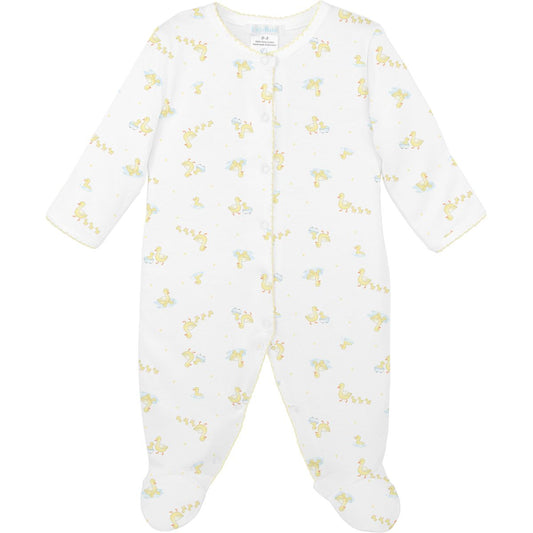 Bath Time Zipper Footie
