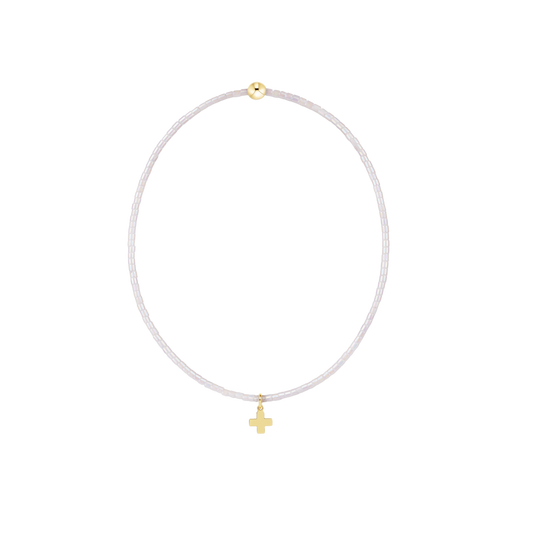 Hope Classic Silky White Bracelet - Signature Cros