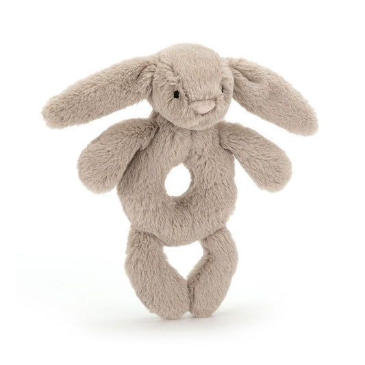 Bashful Cream Ring Rattle