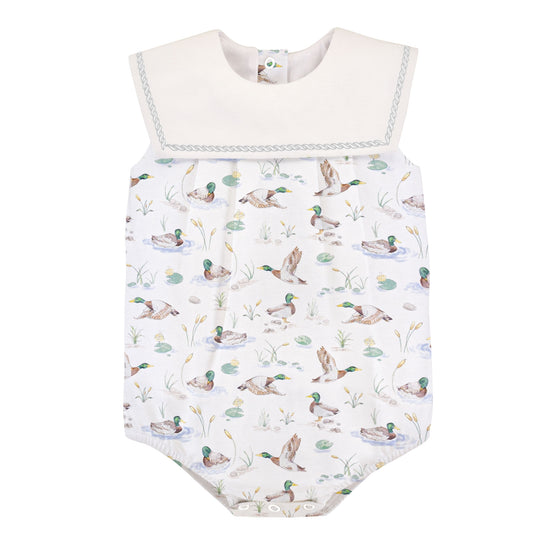 Mallard Ducks Bubble W/Sailor Collar