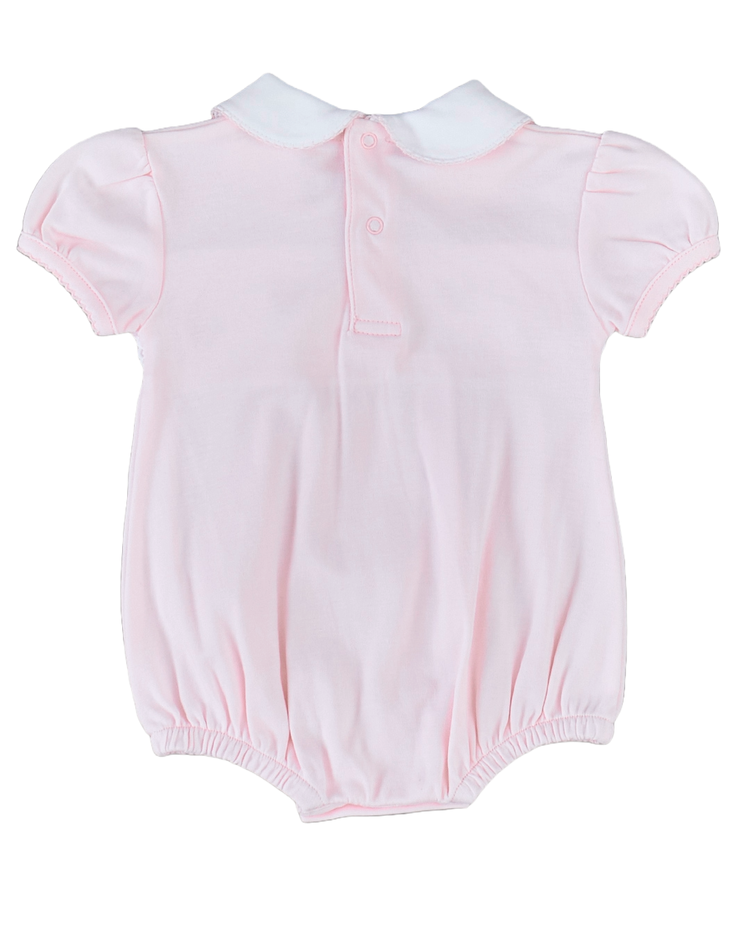 Pink Hand Smocked Bubble