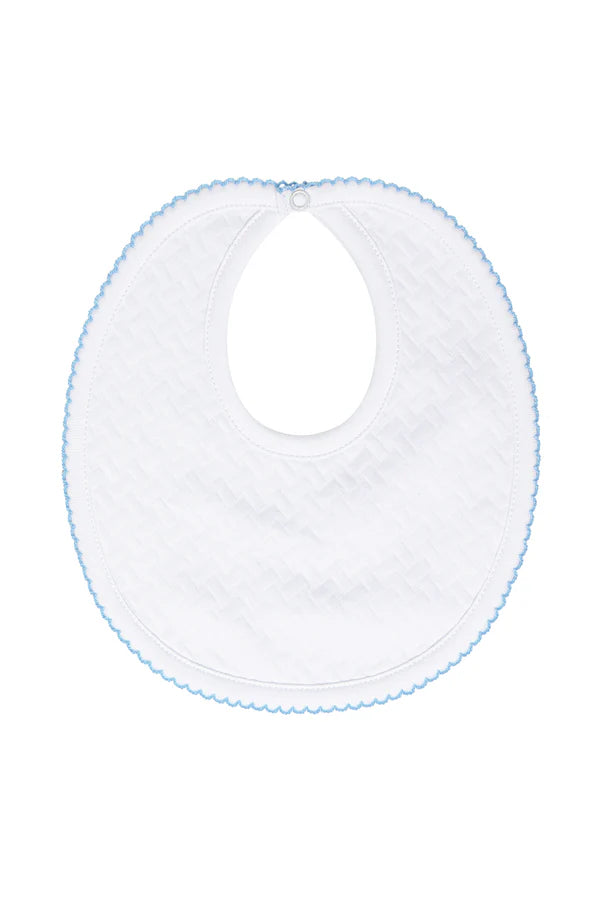 Basket Weave Baby Bib