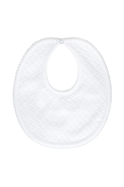 Basket Weave Baby Bib