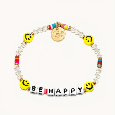 Words Bracelet -  Be Happy