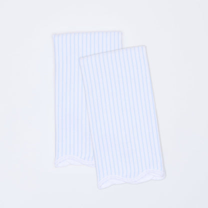 Weezie - Scalloped Kitchen Towel (Pair)