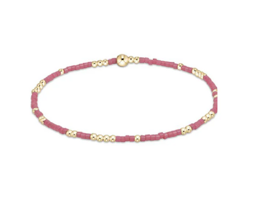 Hope Unwritten Bracelet - Bright Pink