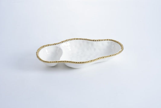 2 Section Serving Piece