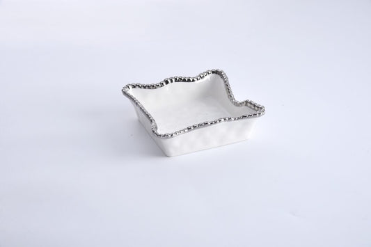 Salerno Silver Cocktail Napkin Holder