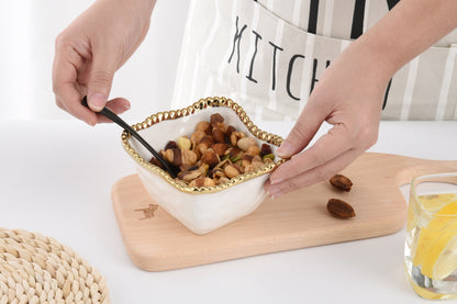 Salerno Square Snack Bowl