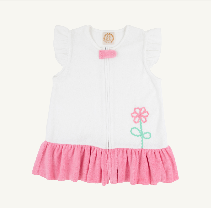 Camille Cover Up - Hampton Hot Pink Flowers