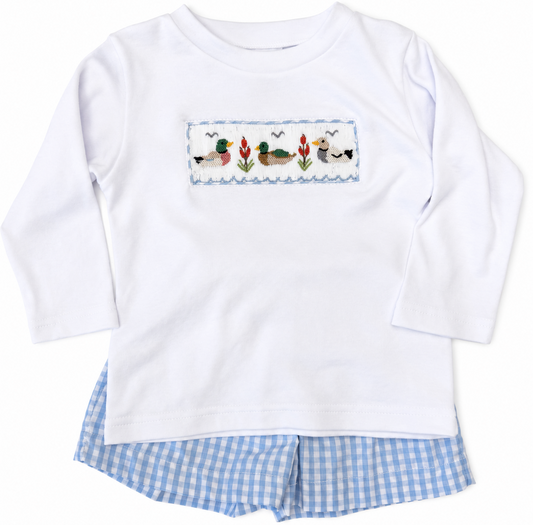 Tom T-Shirt ONLY Smocked Mallard Ducks
