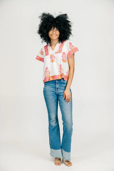 Catalina Blouse - Camelia