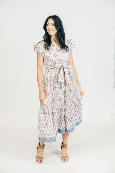 Ellie Dress  Azalea