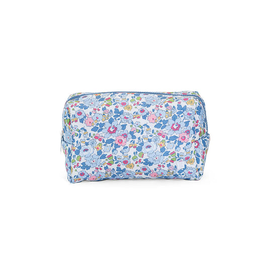 Luxe Puffer Cosmetic Bag - Bridgehampton Floral