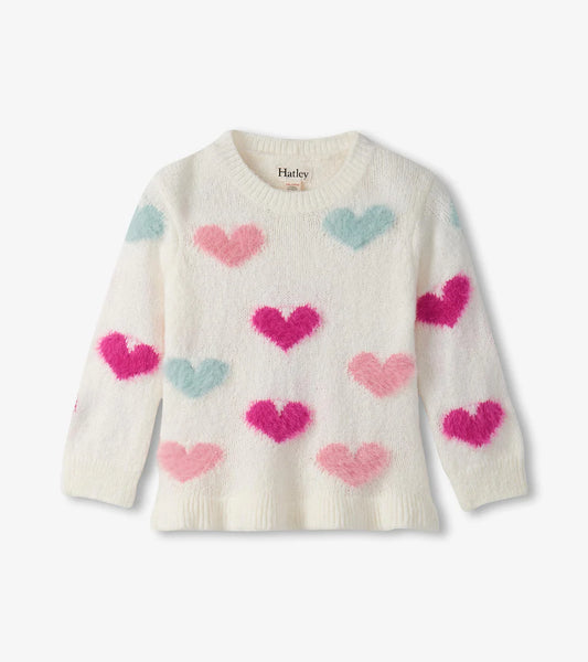 Precious Hearts Sweater