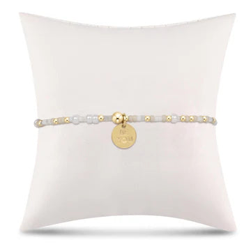 egirl Hope Unwritten Bracelet - Oh Snow You Didn't! - be you. Small Gold Disc