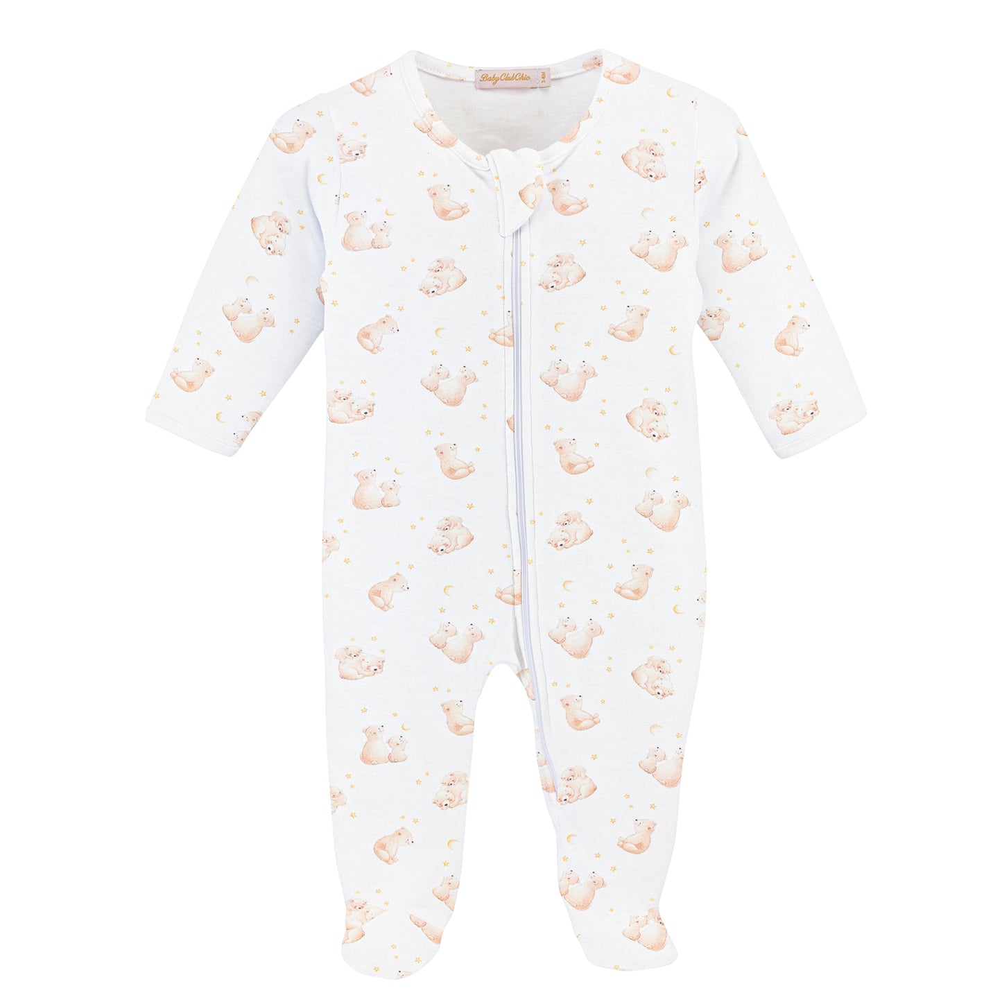 Teddy'S Dreamland Zipped Footie