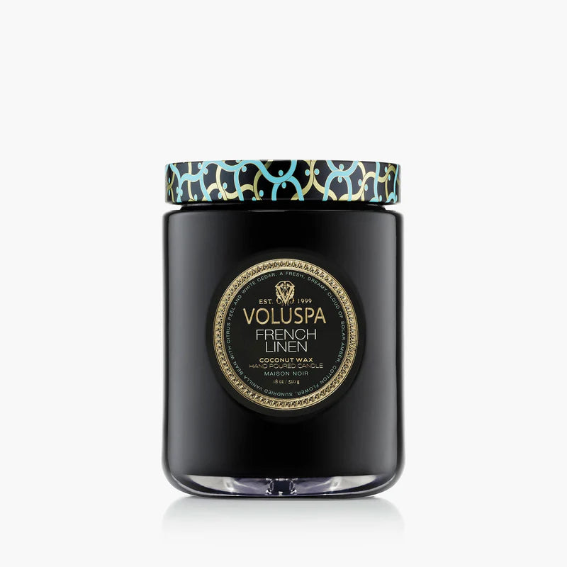 French Linen Candle