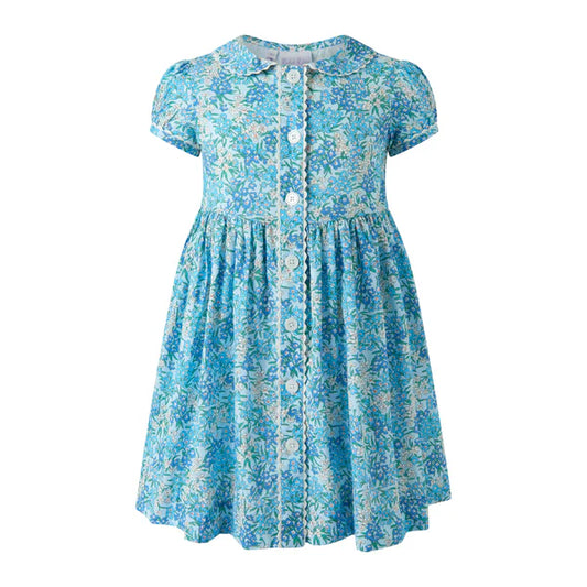 Floral Button Front Dress