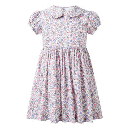 Floral Frill Front Dress