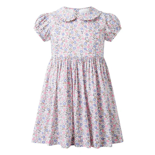 Floral Frill Front Dress