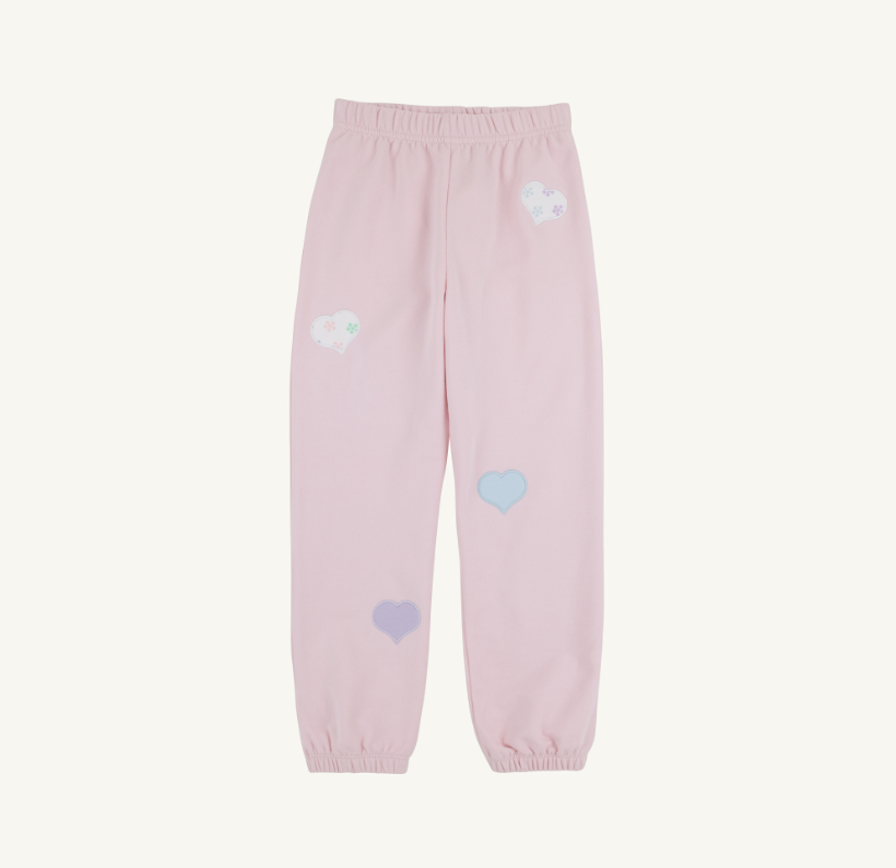 Gates Sweeney Sweatpants - Palm Beach Pink/ Hearts