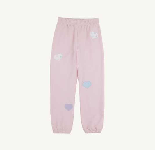 Gates Sweeney Sweatpants - Palm Beach Pink/ Hearts
