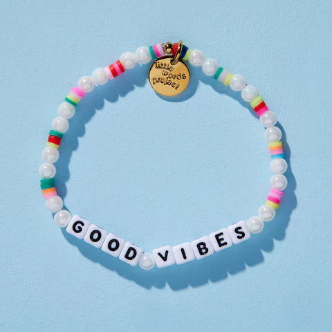 Words Bracelet - Good Vibes