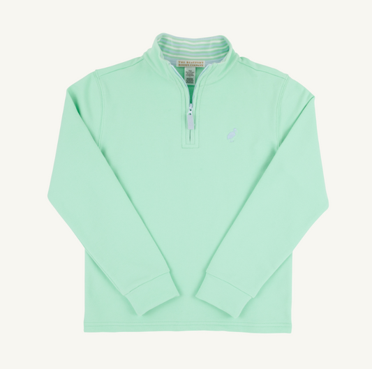 Haywood Half-Zip Grace Bay Green