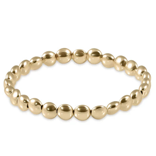 Honestly Gold 6mm Bead Bracelet
