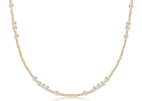 15" Choker Hope Unwritten Pearl