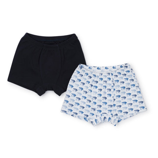 James Underwear Set Fly Fish / Navy