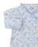 Blue Floral Footie