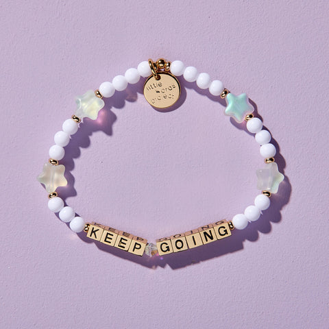 Words Bracelet - Keep Going