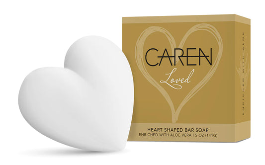 Heart Shape Bar Soap ~ Loved