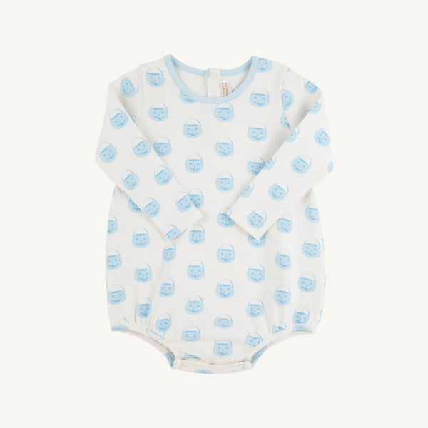 Long Sleeve Penny's Play Bubble - Blue Pumpkins