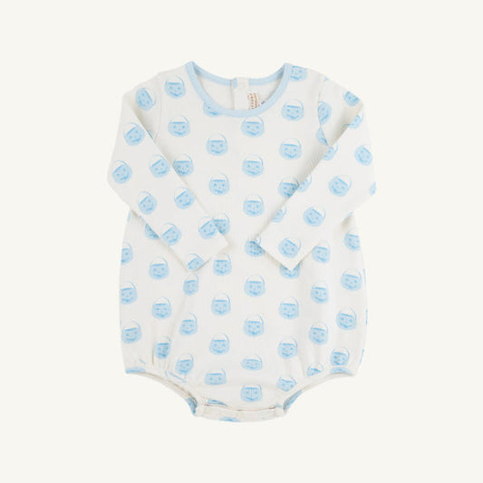 Long Sleeve Penny's Play Bubble - Blue Pumpkins