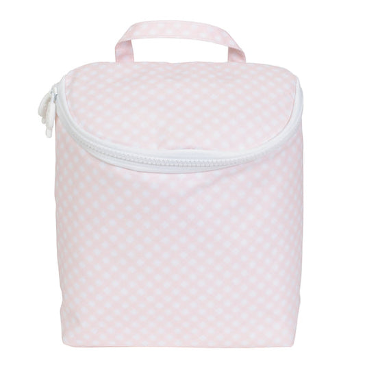 The Bottle Bag - Pink Gingham