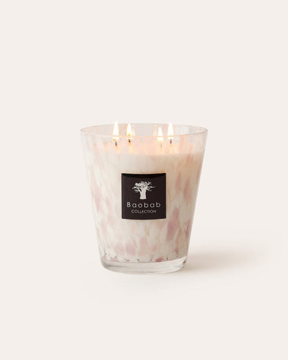 Pearl White Candle