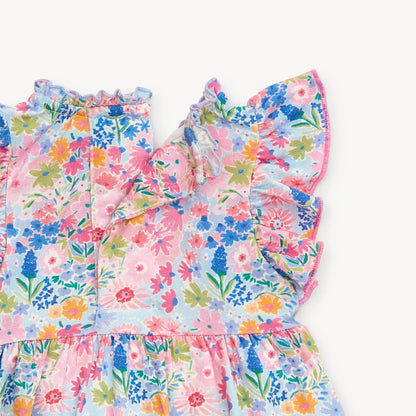 Lily Ruffle Dress + Diaper Cover