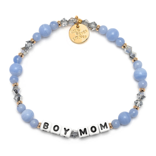 Boy Mom Word Bracelet