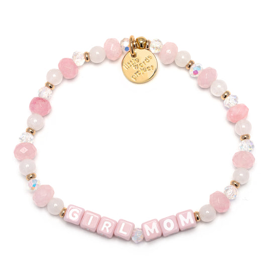 Girl Mom Word Bracelet