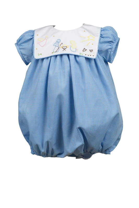 Manger Girl Bubble - Nativity