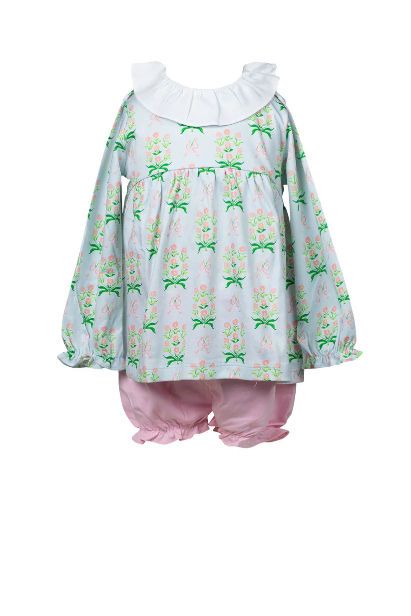 Margot Long Sleeve Bloomer Set