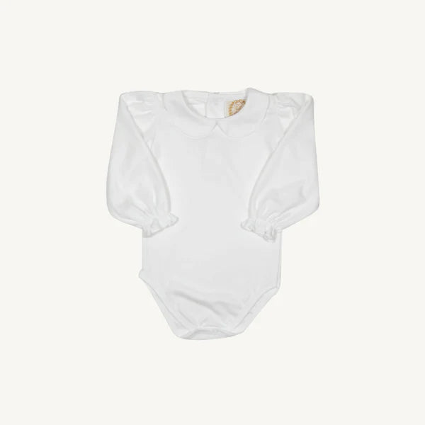 Maude's Peter Pan Collar Shirt Onesie