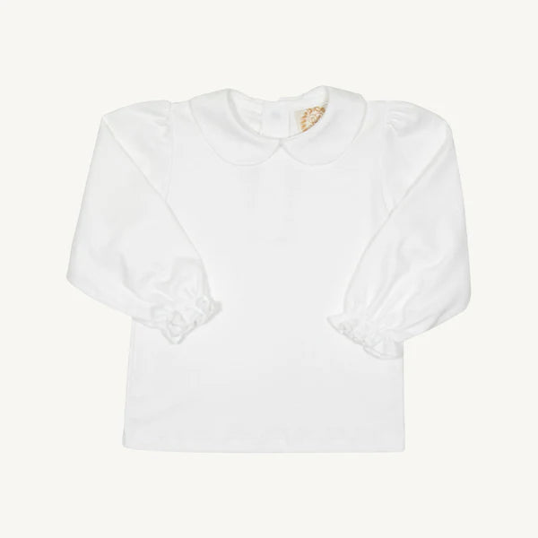 Maude's Peter Pan Collar Shirt Onesie