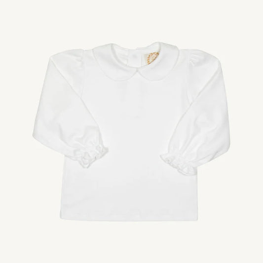 Maude's Peter Pan Collar Shirt Onesie