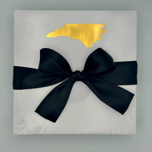 Gold Foil North Carolina notepad