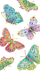 Jeweled Butterflies Napkins